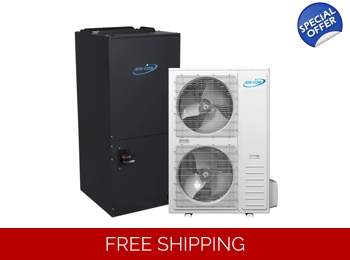 AirCon 48K-Btu 17.5 SEER2 Central Mini Split Heat Pump (-13°F) E-Star: 10.1 EER/8.5 HSPF (R410a)